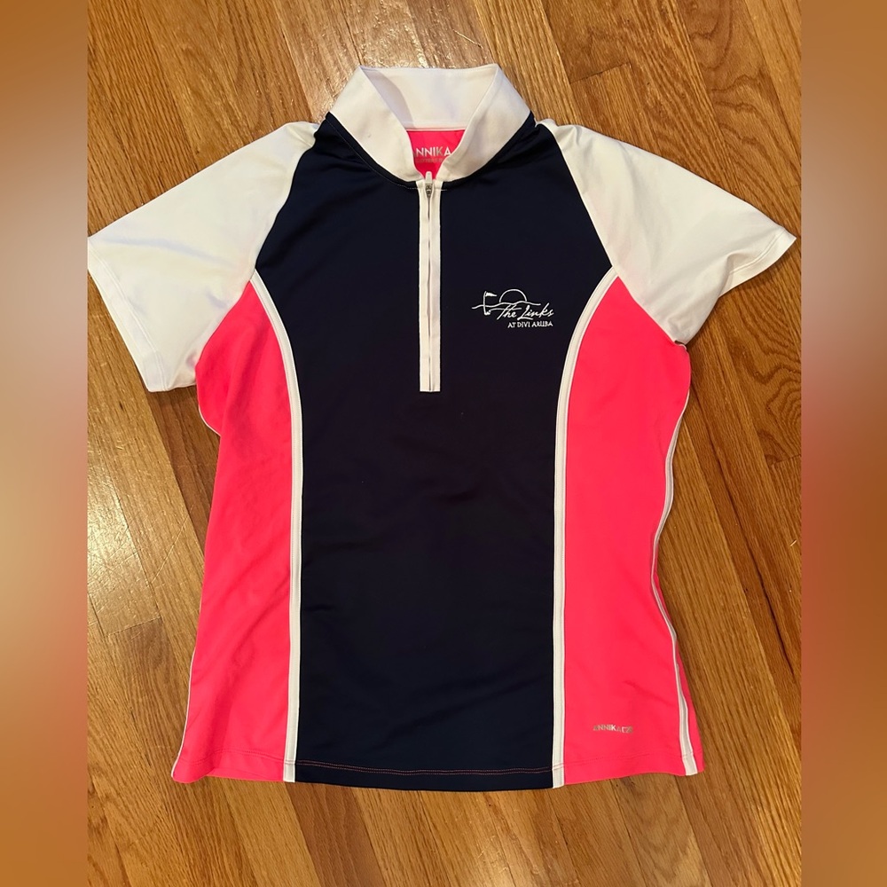 Annika women's golf shirt.